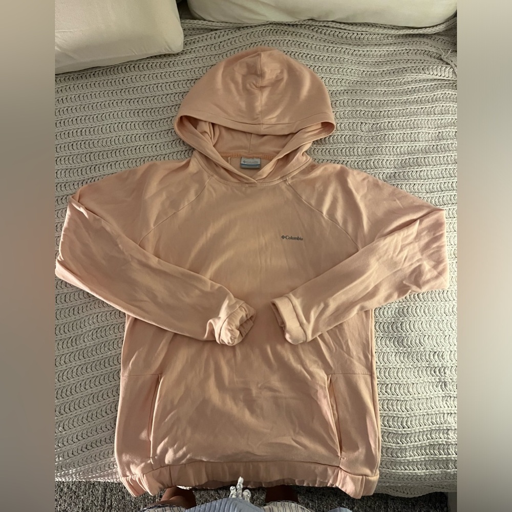 Small Pink Columbia hoodie/pullover